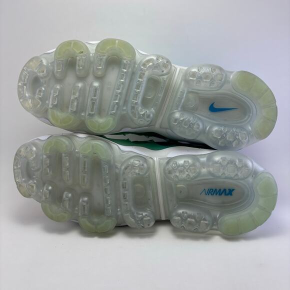 NIKE AIR VaporMax Plus Mint Foam/Lazer Blue Shoes Womens Size 8.5 - Picture 7 of 12